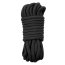 Sfoara Bondage Lovetoy "Fetish Bondage Rope" 10 Merti - Negru - vedere laterala