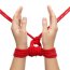 Sfoara Bondage Lovetoy "Fetish Bondage Rope" 10 Merti - Rosu - culoare si material