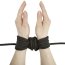 Sfoara Bondage Lovetoy "Fetish Bondage Rope" 10 Merti - Negru - detaliu design