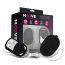 Ou Vibrator Medium MOOVE »Remote Egg Vibrator« 6 cm - Negru