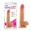 Dildo Chisa Novelties "Rhythm" 19 cm - Natural - vedere frontala