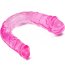 Dildo Dublu Baile "Double Dong" 30 cm -Roz - detaliu finisaj