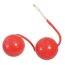 Bile Vaginale Kegel Fantasy "Latex Fantasy" 21 cm - Rosu##