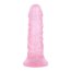 Dildo Realistic Roz Transparent, 15 x 3,2 cm - detaliu design