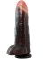 Dildo XXL Blackout, Ultra Realistic Cock 33 cm - accesorii incluse