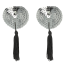 Ornamente Sfarcuri Coquette  "Nipple Covers" - Argintiu