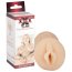 Masturbator NMC "Poket Size Nanette" 11 cm - Natural - vedere frontala