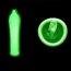 Prezervative Fluorescente Glowing Condoms 3 Bucati - detaliu design