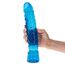 Dildo Transparent Toyz4Lovers "Gigant" 26,5 cm - Albastru##