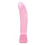 Dildo Transparent Toyz4Lovers "Gigant" 26,5 cm - Roz - detaliu design