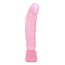 Dildo Transparent Toyz4Lovers "Gigant" 26,5 cm - Roz - vedere laterala