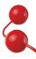 Bile Vaginale Kegel Fantasy "Latex Fantasy" 21 cm - Rosu
