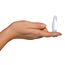 Butt Anal Transparent Best Seller "Finger Plug" 7,2 cm - vedere frontala