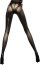Ciorap FIORE Corazon 20 Den Heart Design - Negru - vedere frontala