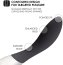 Vibrator LELO "MONA WAVE" 20 cm - Negru - dimensiuni complete