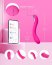 Vibrator G Spot Videochat Lovense "Osci 2" 22 cm - Roz