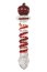 Dildo Sticla Adam & Eve "Twisted Crystal Decor" 20,3 cm##