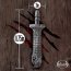 Dildo Blush "The Realm Rougarou Lock On Werewolf Lycan" 29,8 cm - Argintiu##