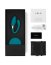 LELO - Tiani Duo - Couple Vibrator with Remote Control - Ocean Blue - culoare si material