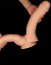 Dildo Dublu Lovetoy "MegaXXL" 33 cm - Natural##