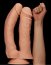 Dildo Dublu Lovetoy "MegaXXL" 33 cm - Natural##