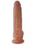 Dildo Pipedream "King Kock" 23 cm - Maro - culoare si material