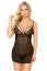Set lenjerie 2 piese, Softline, Cheryl 1877, Negru