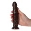 Dildo Natural Realistic, Amedeo Brown [ 16,5 cm x 3,5 cm ] - detaliu design