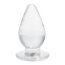 Butt Plug Lovetoy "Flawless Clear" 11,5 cm##