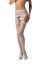 Dres Decupat Model Floral Passion S027 - Alb