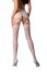 Dres Decupat Model Floral Passion S027  - Alb