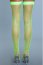 Ciorapi din plasa verde, cu banda elastica, Nylon Fishnet, Be Wicked, S-L# - detaliu finisaj