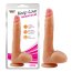 Dildo Natural Mr.Right Dildo, [ 25 cm x 4,5 cm ] - vedere frontala
