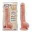 Dildo Chisa Novelties "Carnalist" 23,5 cm - Natural - vedere frontala