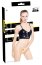 Bustiera Latex Carmen -Negru