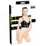 Bustiera Latex Carmen -Negru
