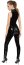 Salopeta Latex Look Femei Black Level -  Negru