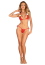Set Costum Craciunita Obsessive "Bobble Girl" - Rosu##