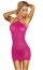 Rochie lurex roz LapDance, Women's Vip Metallic Mini Dress# - vedere frontala