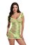 Rochie Jacquard Lapdance - Verde