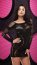 Rochie Magnifique Lapdance - Negru