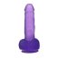 Dildo Violet Small, Jelly Purple [ 17,5 cm x 3,5 cm ]#