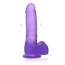 Dildo Violet Small, Jelly Purple [ 17,5 cm x 3,5 cm ]#
