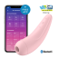 Vibrator Satisfyer Curvy 2 Air Pulse, Connect App - vedere frontala