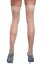 Ciorapi nude satinat cu dantela autoadeziva, Be Wicked, S-L# - detaliu design