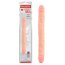 Dildo Dublu Chisa Novelties "Ballsy Super Cock" 32,5 cm - Natural