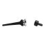 Set Cap de Dus Irigator Intim Tapered Silicone Enema, Anal Shower, 11,2 cm - accesorii incluse