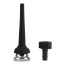 Set Cap de Dus Irigator Intim Tapered Silicone Enema, Anal Shower, 11,2 cm - dimensiuni complete
