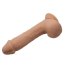 Dildo XXL Realistic cu scrot si ventuza, Beautiful Johnson, [ 24 cm x 4,7 cm ] - vedere de ansamblu