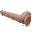 Vibrator XXL Realistic cu scrot si ventuza, Beautiful Jason, [ 25 m x 4,1 cm ] - detaliu finisaj